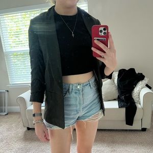 Olive Green H&M Blazer